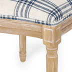 Chaises de salle à manger en tissu de style campagnard français - NH419413