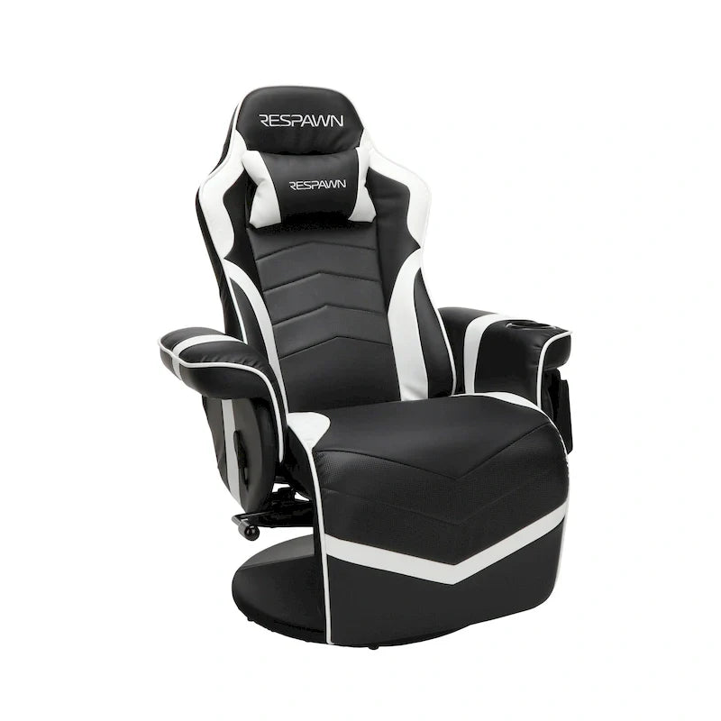 Fauteuil inclinable de jeu RESPAWN 900 - Fauteuil de jeu inclinable avec repose-pieds, Fauteuil inclinable de jeu