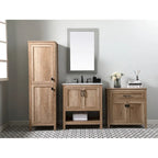 Meuble de rangement de salle de bain autoportant Indigo Home 30 pouces - 30 x 16