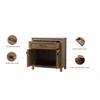 Meuble de rangement de salle de bain autoportant Indigo Home 30 pouces - 30 x 16