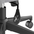 Meuble TV 117 cm pour téléviseurs jusqu'à 65", étagères réglables, gestion des câbles, style moderne