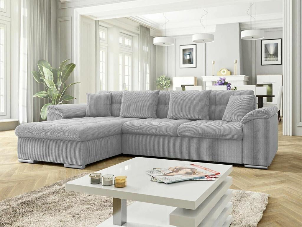 Canapé d'angle modulable - Gris | Gris