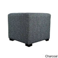 MJL Furniture Pouf carré capitonné 4 boutons Text2 Olivia
